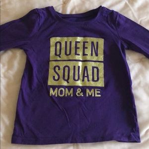 Long sleeve tee from children’s place; size 4T